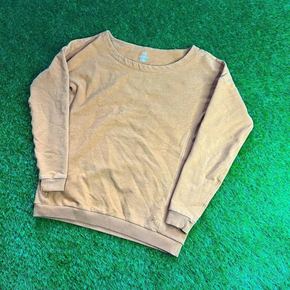 Arc'teryx Women's Hiking Outdoor Mini Bird Sweatshirt Size Medium Orange